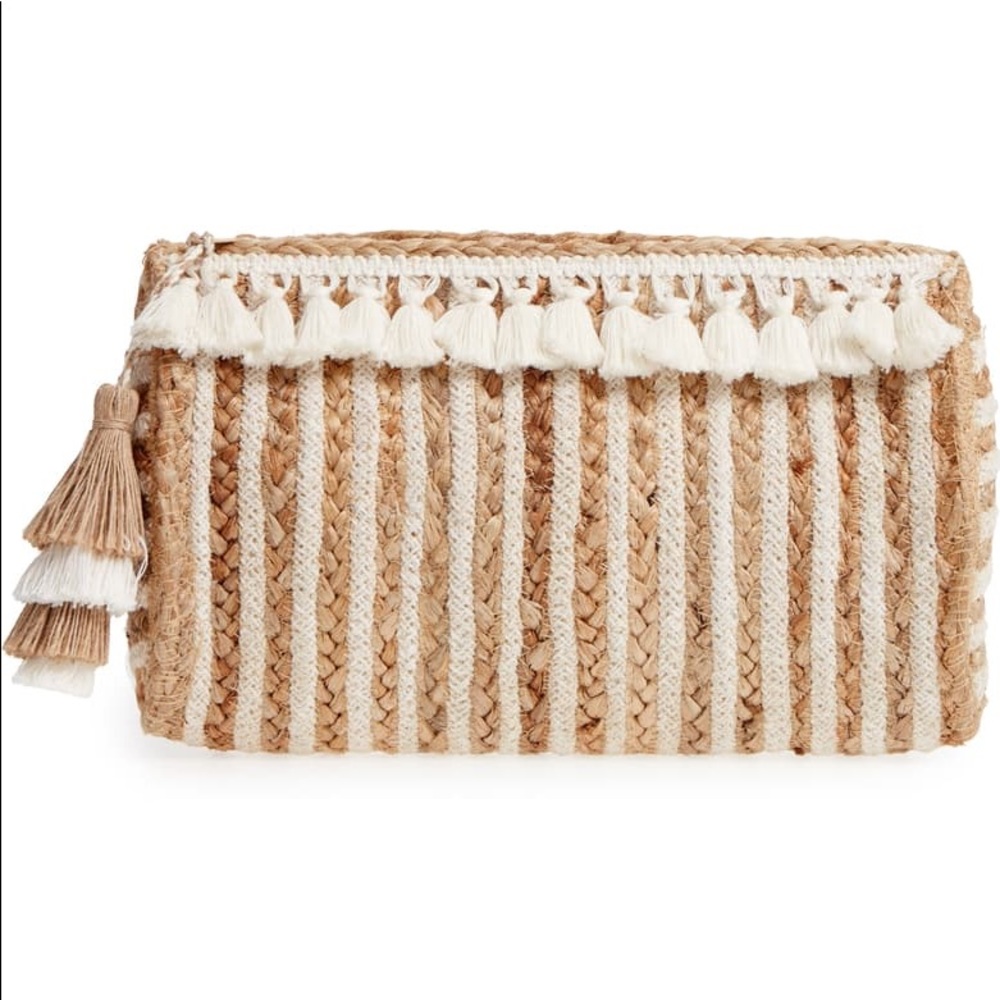NWT Shiraleah Mare Straw Clutch